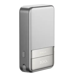 Powerbank EcoFlow Rapid Qi2 10000 mAh, 65 W, srebrny