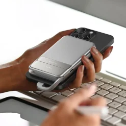 Powerbank EcoFlow Rapid Qi2 5000 mAh, 30 W, srebrny