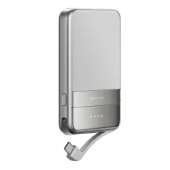 Powerbank EcoFlow Rapid Qi2 5000 mAh, 30 W, srebrny