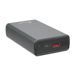Powerbank Extralink EPB-126, 20000 mAh, 45 W, srebrny