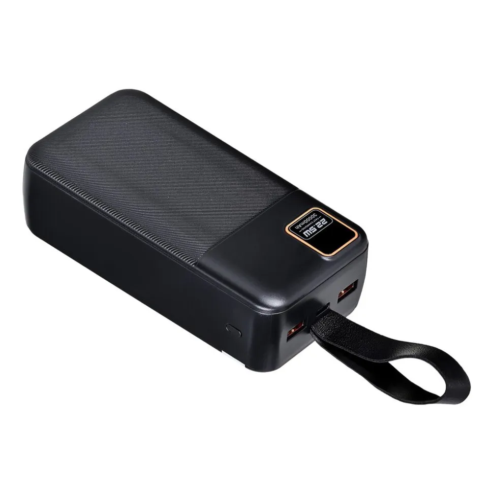 Powerbank Patona Premium Stark 5, 30000 mAh, 22,5 W, czarny