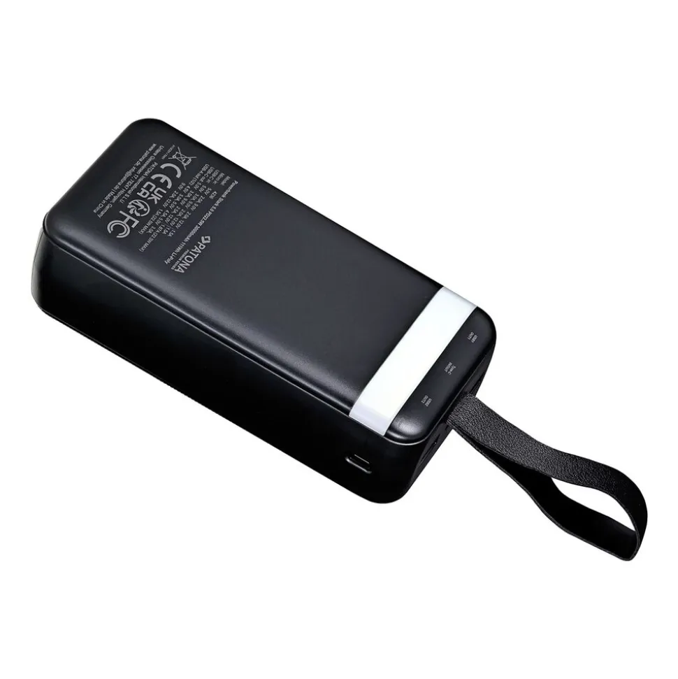 Powerbank Patona Premium Stark 5, 30000 mAh, 22,5 W, czarny
