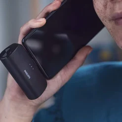 Powerbank Philips DLP2510C/00, USB-C, 2500 mAh, 10 W, czarny