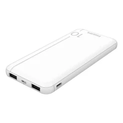 Powerbank Philips DLP1810NW/62, 10000 mAh, 10 W, biały