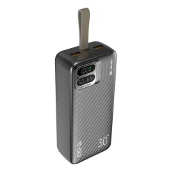 Powerbank Tracer Blaze, 30000 mAh, 65 W, czarny