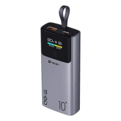Powerbank Tracer Comet, 10000 mAh, 20 W, czarno-stalowy