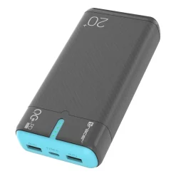 Powerbank Tracer EnerGen, 20000 mAh, szaro-niebieski