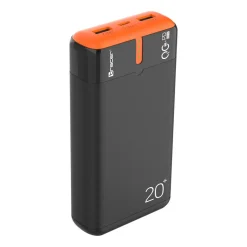 Powerbank Tracer EnerGen, 20000 mAh, grafitowo-pomarańczowy