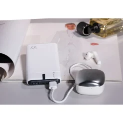 Powerbank Tracer EnerGo, 10000 mAh, biało-czarny