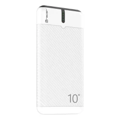 Powerbank Tracer EnerGo, 10000 mAh, biało-czarny