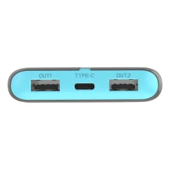 Powerbank Tracer EnerGo, 10000 mAh, szaro-niebieski