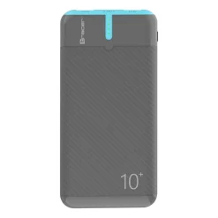 Powerbank Tracer EnerGo, 10000 mAh, szaro-niebieski
