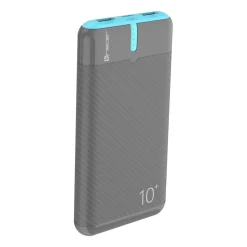 Powerbank Tracer EnerGo, 10000 mAh, szaro-niebieski