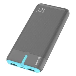 Powerbank Tracer EnerGo, 10000 mAh, szaro-niebieski