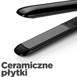 Prostownica BaByliss Smooth Finish 230 ST250E, 41 W, czarna
