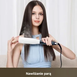 Prostownica do włosów Dreame AuraSteam, 2 w 1, biała