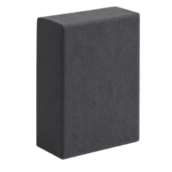 Prześcieradło frotte z gumką 180 x 200 cm Pation Home Luneo, grafitowe