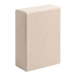 Prześcieradło frotte z gumką 90 x 200 cm Pation Home Luneo, ecru