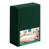 Prześcieradło z gumką 140 x 200 cm Pation Home Nexa, zielone