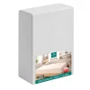 Prześcieradło z gumką 180 x 200 cm Pation Home Nexa, jasnoszare