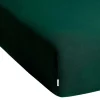 Prześcieradło z gumką 80-90 x 200 cm Restilo Amber, zielone