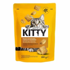 Przekąska dla kota Kitty, poduszeczki, ser lub pomidor, 12 x 180 g