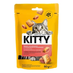 Przekąska dla kota Kitty, poduszeczki, 8 x 60 g, pomidory