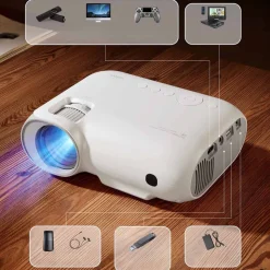 Przenośny projektor Yoton Y9, Full HD, 450 ANSI lumenów
