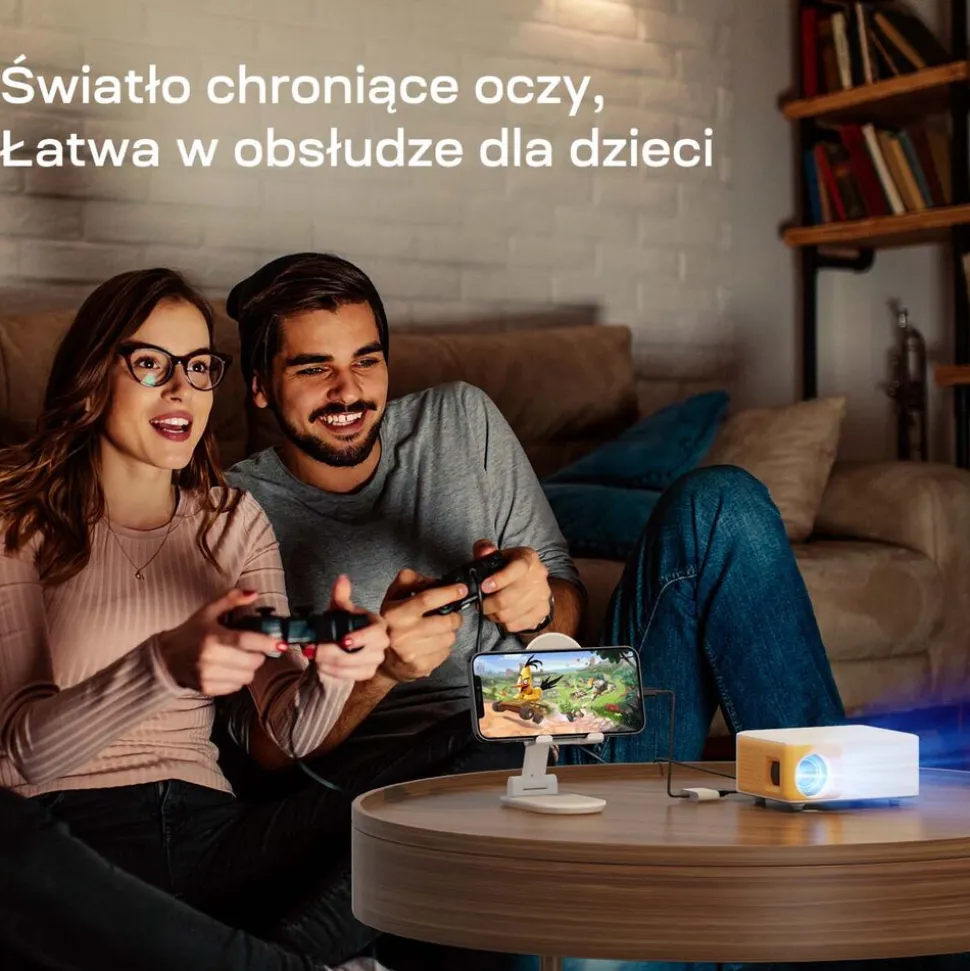 Przenośny projektor Yoton Y3 Pro, LCD, 120 ANSI lumenów