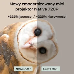 Przenośny projektor Yoton Y3 Pro, LCD, 120 ANSI lumenów