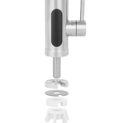 Przepływowy podgrzewacz wody Noveen IWH560 Inox, LED, 2 – 2,5 l/min