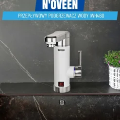 Przepływowy podgrzewacz wody NOVEEN IWH460, LED, 2 – 2,5 l/min