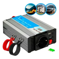 Przetwornica Extralink OPIM-600W, 600 W, modyfikowany sinus, moc szczytowa 1200 W