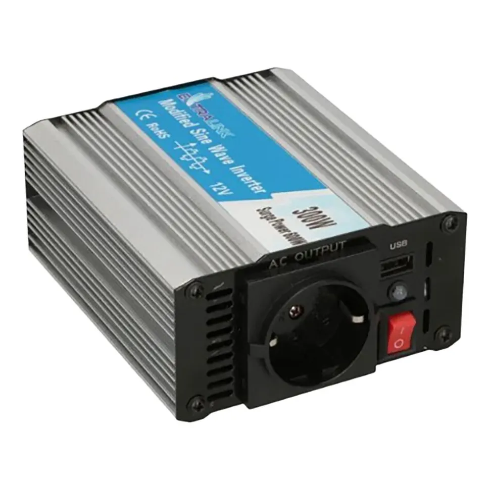 Przetwornica Extralink OPIM-300W, 300 W, modyfikowany sinus, moc szczytowa 600 W