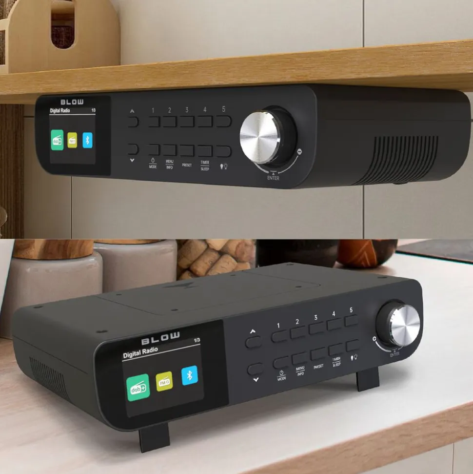 Radio kuchenne Blow RK1, FM/DAB+, Bluetooth