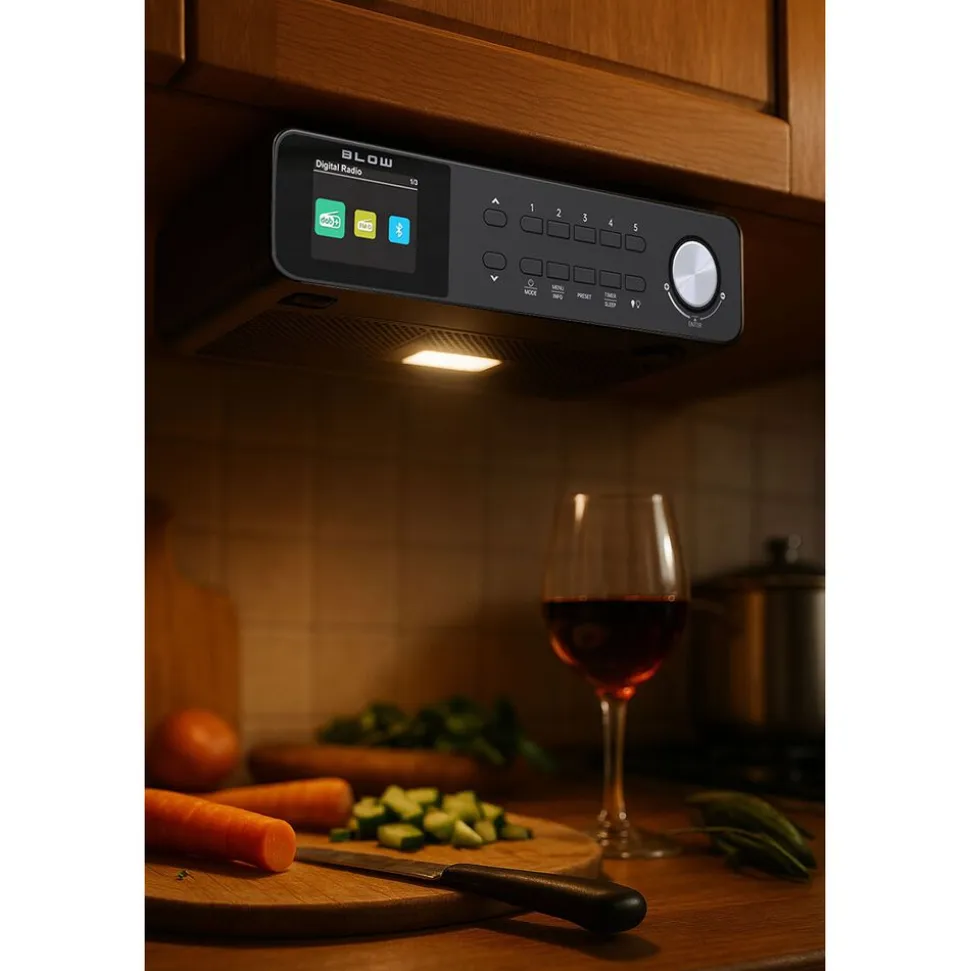 Radio kuchenne Blow RK1, FM/DAB+, Bluetooth