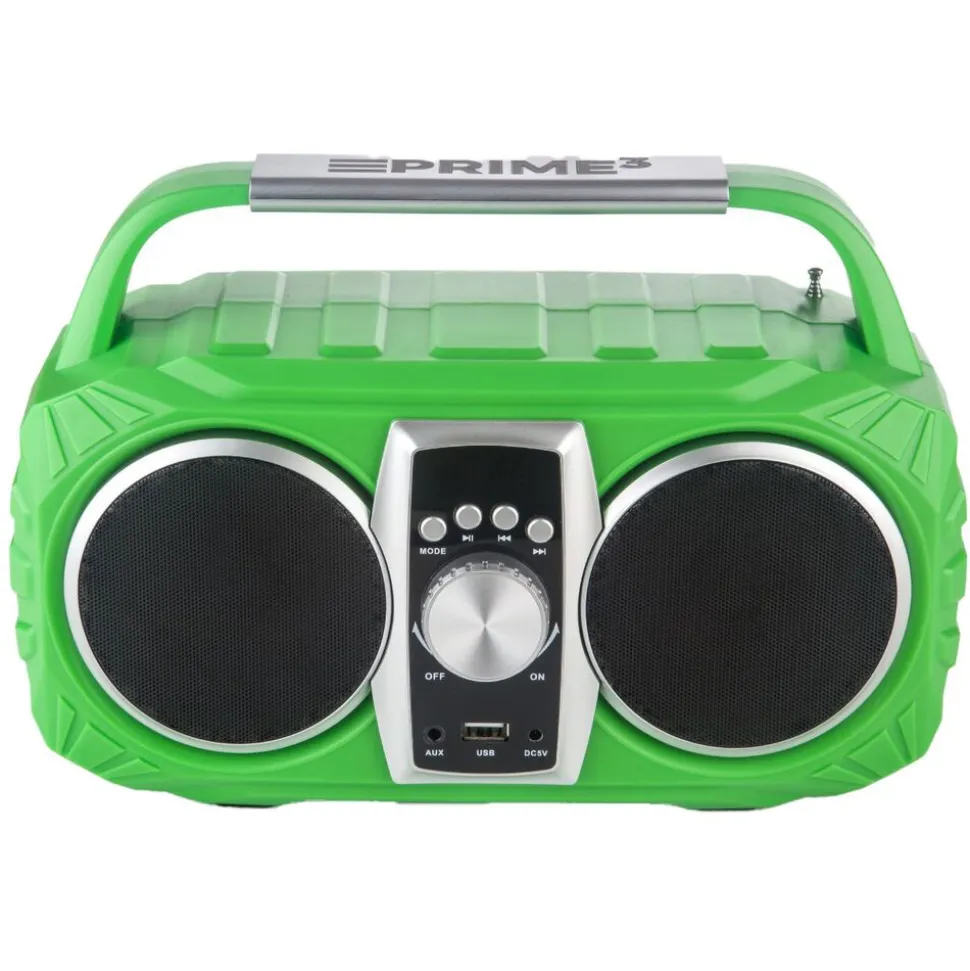 Radio przenośne z Bluetooth Prime3 APR71GR “Neon”, zielone