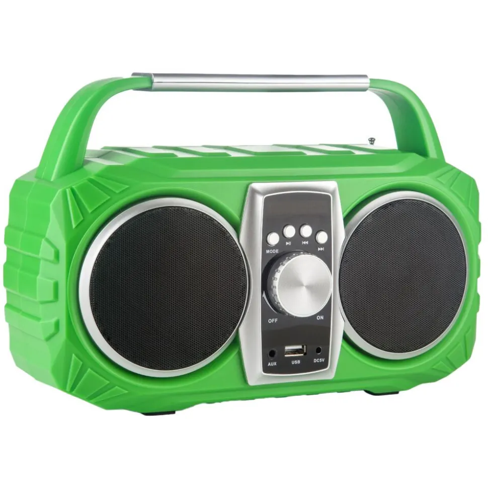Radio przenośne z Bluetooth Prime3 APR71GR “Neon”, zielone
