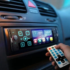 Radio samochodowe Xblitz RF350 CAM, z kamerą cofania, czarne