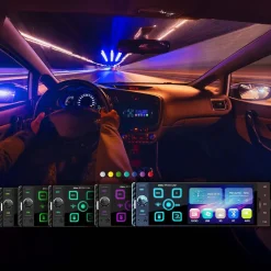 Radio samochodowe Xblitz RF350 CAM, z kamerą cofania, czarne