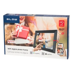 Ramka cyfrowa na zdjęcia Blow Frameo WiFi, 10,1', 16 GB, czarna