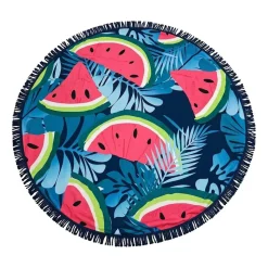 Ręcznik plażowy 150 cm Smukee Home, granatowy