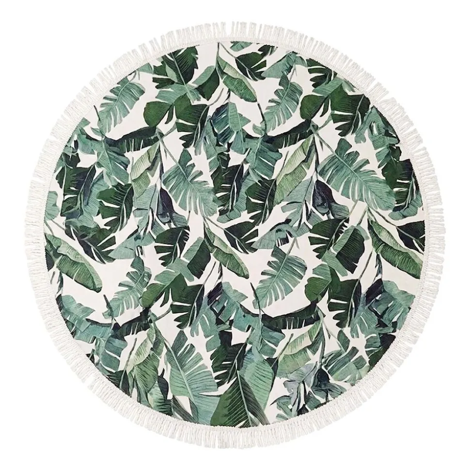 Ręcznik plażowy 150 cm Smukee Home, zielony