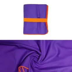 Ręcznik z mikrofibry 80 x 130 cm Faro Fitness, z gumką, fioletowy
