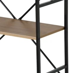 Regał 58,6 x 23,5 x 144 cm Sanico, 5 półek, dębowy