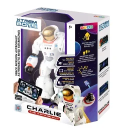 Robot Charlie Astronauta Xtrem Bots, zdalnie sterowany, możliwość programowania