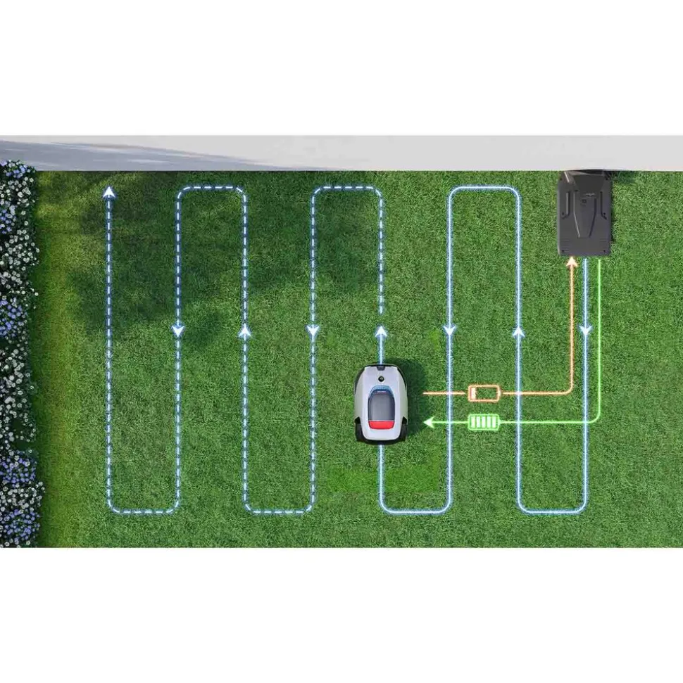 Robot koszący Dreame A2-2000, obszar mapowania do 2000 m2