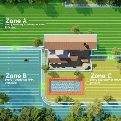 Robot koszący Mova ViAX 250, obszar mapowania do 250 m2