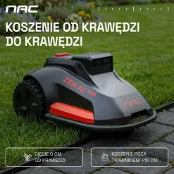 Robot koszący NAC N01000-AI, do 1000 m²