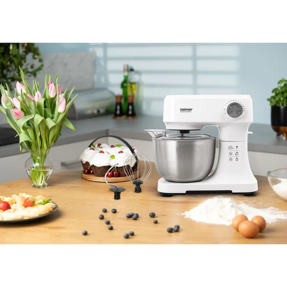 Robot planetarny Zelmer ZKR1340, 600 W, 3,5 l, 3 końcówki